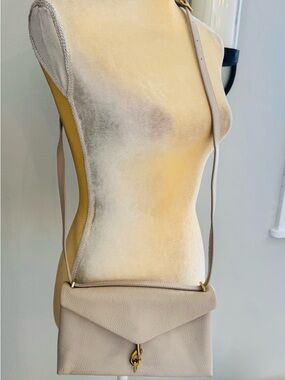 Rebecca Minkoff Megan Leather East/West Crossbody Bag, Blushing Nude